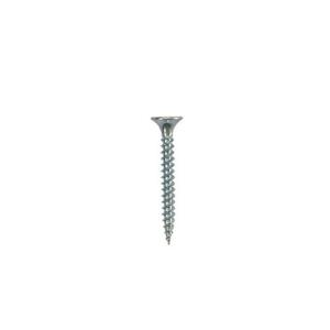 석고 외날 백도금 와샤 피스못 나사못(6x32mm) 30개