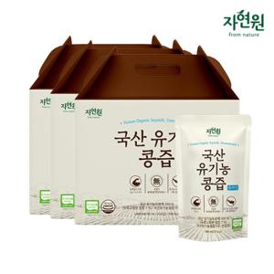 [자연원] 국산 유기농 콩즙 (190ml x 10포) x 3세트 / 총30포