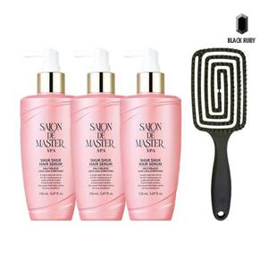 [달바]살롱드마스터 ?? 헤어세럼 시즌2 핑크에디션 150ml x3 + 브러쉬(랜덤)