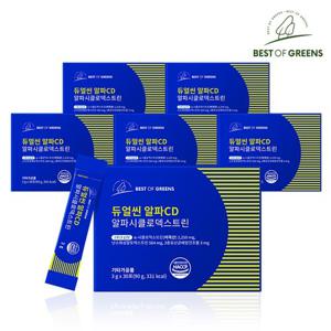 베스트오브그린 듀얼씬 알파CD 알파시클로덱스트린 30포 6박스 총180포