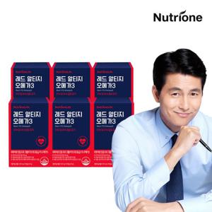 [뉴트리원]레드 알티지 오메가3 6박스(6개월분) 혈행개선도움
