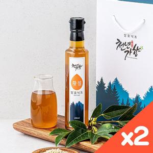 [자연맛남 추석] 황칠 천연 발효식초 선물세트 250ml x 2병