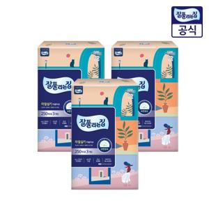 잘풀리는집 리얼실키 미용티슈 250매 3입 3개