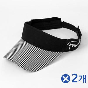 [GIL104S]체크패턴 바이저 썬캡 남자썬캡 중년모자