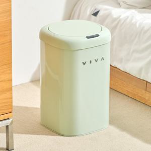 비바 센서 휴지통 디엣지 15L 종량제 기저귀 냄새차단