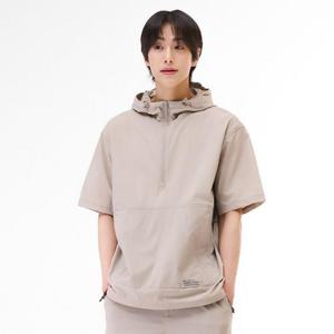체이스컬트 HC09 공용 쿨 스트레치 후드 반팔 아노락 티셔츠  EBRU5821D0M