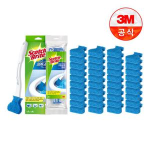 [3M]변기청소용 크린스틱 핸들+리필 40입외 리필