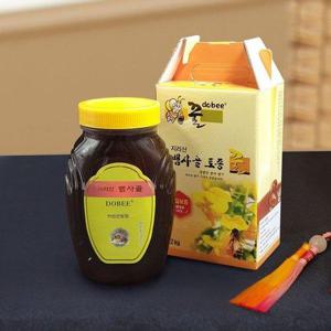 갤러리아_[지리산뱀사골] 자연산 밤꿀 1.2kg (병/선물용박스)