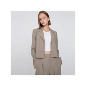 [리스트]포멀 크롭 셋업 자켓 TWSJKO60010