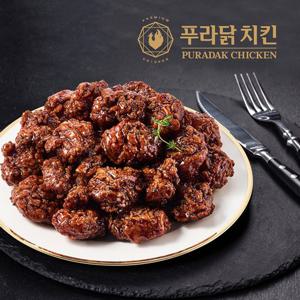 푸라닭 블랙알리오 순살강정500g x 2봉 총1kg