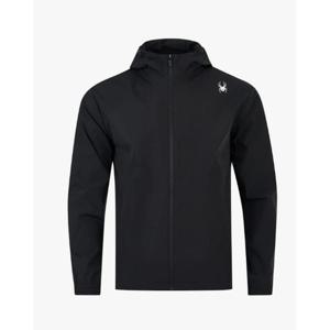 스파이더 남성 라드패드 포인트 바람막이 자켓 SPJPCNJK121M BLK LGR