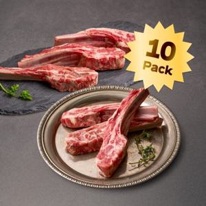 [고메프리미엄]잡내없는 어린양 양갈비 숄더랙 10팩세트(호주산숄더랙250g*10팩+시즈닝3종+소스*2팩)