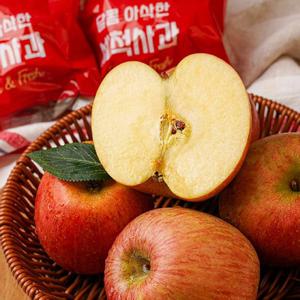 [자연맛남] 껍질째 먹는 세척 사과 4kg (24과내외)