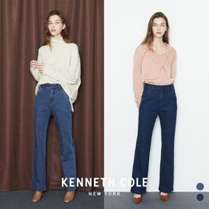 [케네스콜][케네스콜]여) 루즈플레어핏 데님 팬츠(HKPFDDF512P)