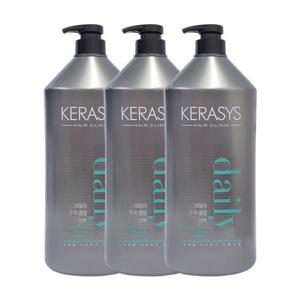 [뷰티 (기타)]케라시스 두피 쿨링 샴푸 1500ml (대용량) x3