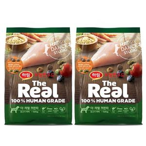 [하림펫푸드] 더리얼 크런치 닭고기 퍼피 3.2kg