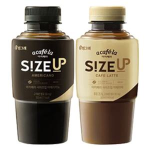 [빙그레] 아카페라 사이즈업 350ml x 20펫 아메리카노/카페라떼
