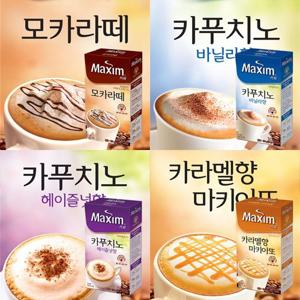 맥심 카푸치노 헤이즐넛향 10T(2개)