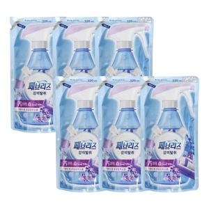 [페브리즈]라벤더 앤 유칼립투스향 섬유탈취제 320ml X 6개 / 리필형