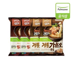 [풀무원] 가쓰오우동 2종(정통/얼큰) 4개 혼합구성