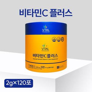 종근당 바이탈프로그램 비타민C플러스 1000mg 2gX120포