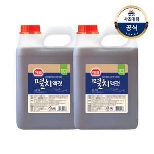[사조대림] 해표 멸치액젓 2.5kg 2개