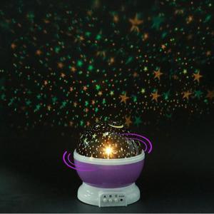 자동회전 LED 우주별자리 무드등 무드램프 수면등 (WBEA908)