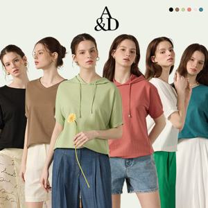 [A&D]25SS 썸머 인견 블렌디드 티블라우스 6종