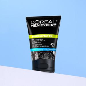 [로레알파리] 맨 엑스퍼트 퓨어앤매트 숯파우더 클렌징폼 100ml