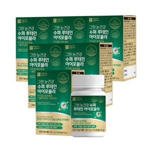 [애플트리김약사네]그린눈건강수퍼루테인 아이포뮬라 18g(300mg x 60정) x 6박스(12개월)