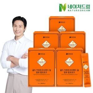 네이처드림 골드 카무트 브랜드밀 함유 발효효소 3g 30포 5박스