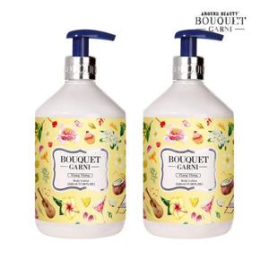[부케가르니]부케가르니 딥 퍼퓸 바디로션 일랑일랑향 520ml x2개
