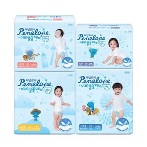 페넬로페 뉴미라클 올데이 팬티 기저귀 4팩