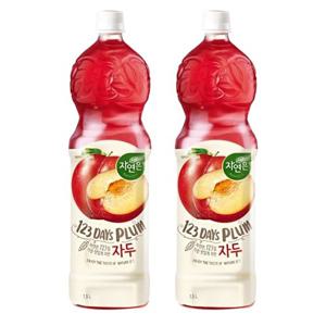 웅진 자연은 자두 1.5L x 4페트 과일주스