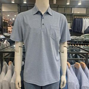 런던포그 본점 HL01 리플 반팔 티셔츠 리플 반팔 티셔츠  LNATA11Z