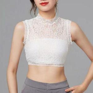 [셀러허브_여성트랜드패션]ONM 레이스 이너나시 목폴라 터틀넥 반목 민소매 폴라티