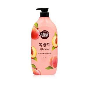 [베스트쇼핑]애경 샤워메이트 내추럴 복숭아 바디워시 1.2kg x6개
