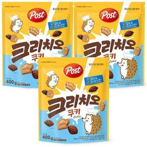 갤러리아_포스트 씨리얼 크리치오 쿠키 400gX3개