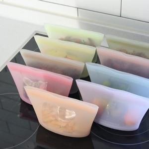 지퍼백 실리콘용기 실리콘 국산 소500ml1p 9color (3jDiJ)