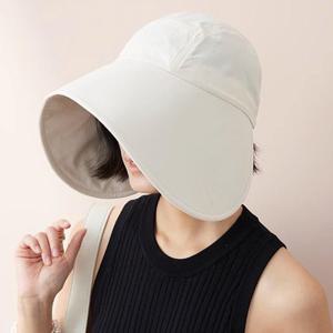 [루즈루나] 엘룬스 여성 벙거지 챙넓은 와이어 벨크로 버킷햇 여름모자