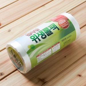 1000매 실속형 위생롤팩 25x35cm 지퍼백 지퍼팩 롤 (W38DBCF)