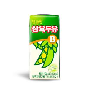 [삼육두유] 달콤한두유 B 190ml x 72팩