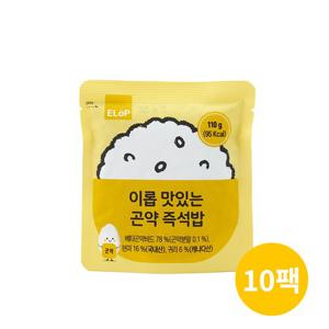 [이롭] 맛있는 현미 귀리 곤약밥 110g X 10봉