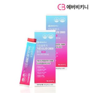 에버비키니 4중복합기능성 컷팅블록커 가르시니아 2800 다이어트 식이섬유 젤리 2박스 총20포