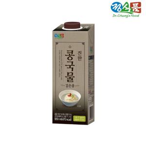 [정식품]간단요리사 진한 콩국물 검은콩 950mlx6팩