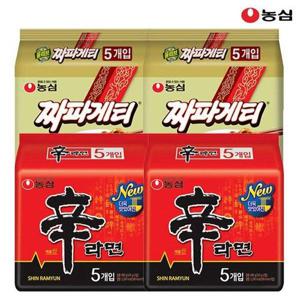 갤러리아_농심 봉지라면 혼합 20봉(신라면10봉+짜파게티10봉)