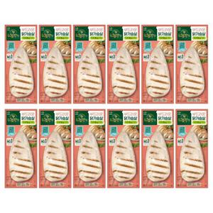 [CJ]더건강한 닭가슴살 직화 통살구이100g x12개