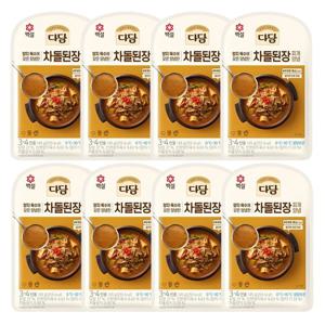 [CJ]백설 다담 차돌된장찌개양념145g x8개