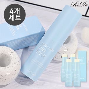 [리르] 트리플케어 썬스틱 4종세트 /자외선차단 미백 주름개선 기능성