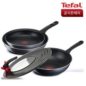 테팔 뉴컴포트그립 4종(팬24+28+웍28+멀티뚜껑)